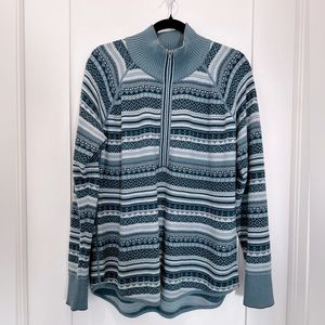 Eddie Bauer 1/2 Zip Sweater Size XL Tall
